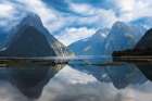 Milford Sound, Fiordland National Park, South Island, New Zealand Art Print